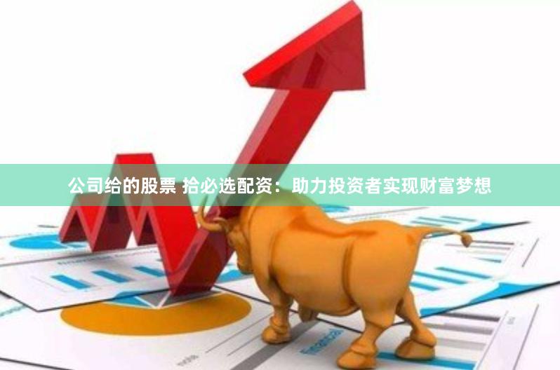 公司给的股票 拾必选配资：助力投资者实现财富梦想